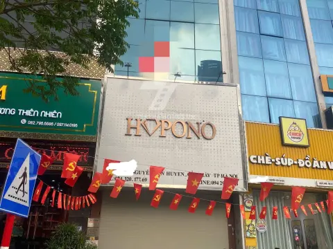 Cho thuê mặt bằng kinh doanh phố nguyễn văn huyên - cầu giấy
