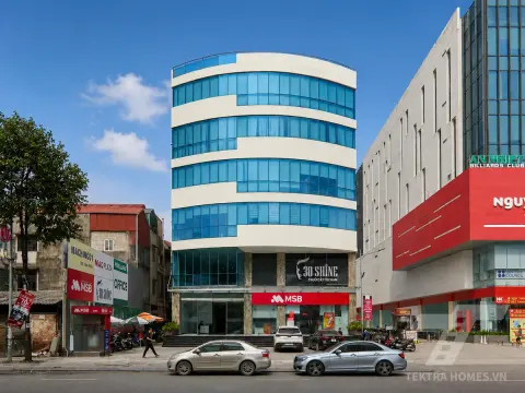 Mặt trước tòa Mac Plaza (Machinco) 10 Trần Phú