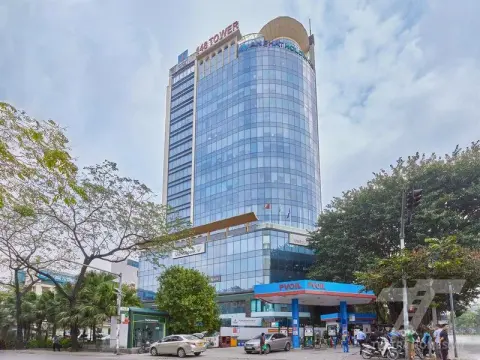 Toàn cảnh tòa PV OIL TOWER 148 Hoàng Quốc Việt