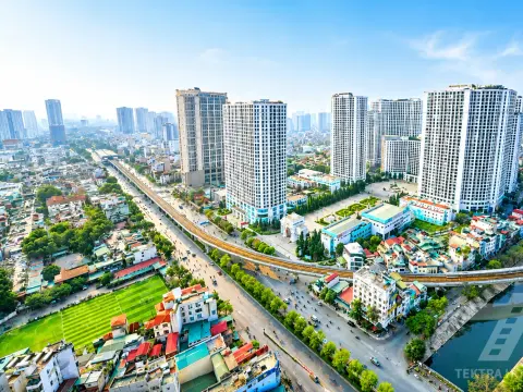Toàn cảnh xung quanh tòa R6 Royal City 72A Nguyễn Trãi