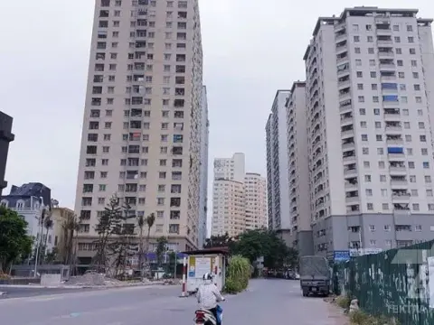 Toàn cảnh xung quanh tòa CT6 Văn Khê