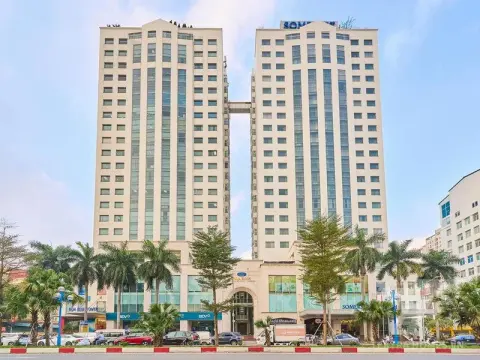 Toàn cảnh tòa Hòa Bình Tower 106 Hoàng Quốc Việt