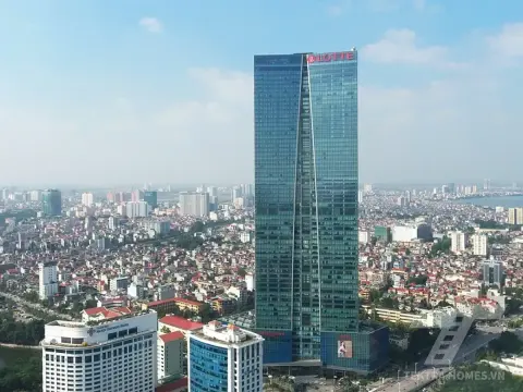 Toàn cảnh tòa Lotte Center 54 Liễu Giai