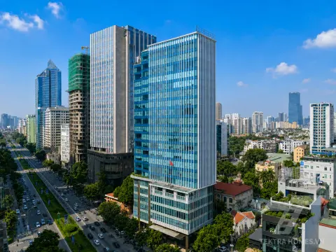 Toàn cảnh tòa 319 Bộ Quốc Phòng 63 Lê Văn Lương