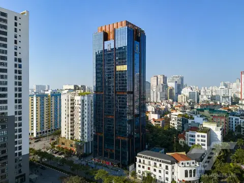 Toàn cảnh tòa văn phòng The Marc 88 88 Trần Thái Tông