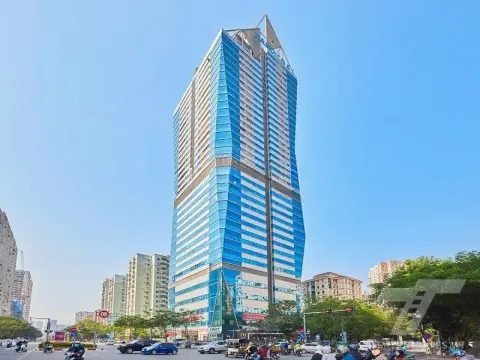 Toàn cảnh tòa Diamond Flower 48 Lê Văn Lương