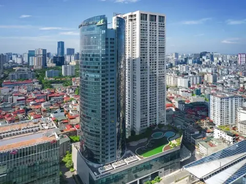 Toàn cảnh tòa The West 265 Cầu Giấy