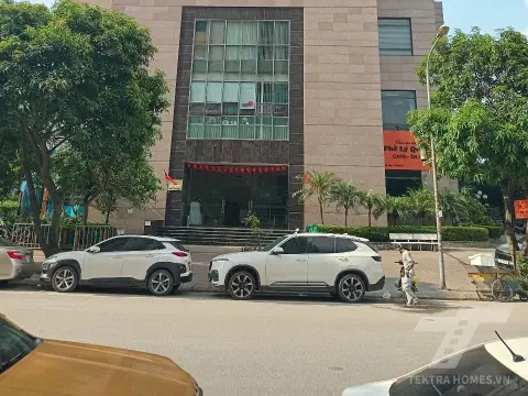 Toàn cảnh mặt trước tòa N07B3 Thanh Bình