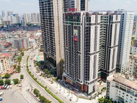 Toàn cảnh tòa Mỹ Đình Plaza 2 02 Nguyễn Hoàng