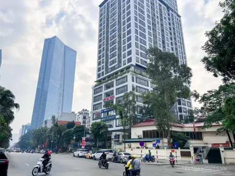 Toàn cảnh xung quanh tòa Liễu Giai Tower 25 Lê Văn Lương