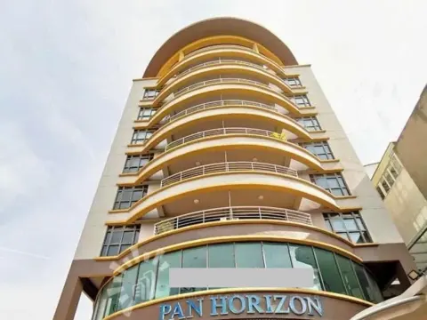 Toàn cảnh mặt trước tòa Pan Horizon 117 Xuân Thủy