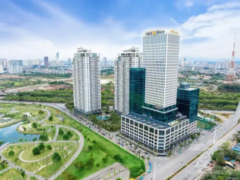 Toàn cảnh tòa Pearl Tower 01 Châu Văn Liêm