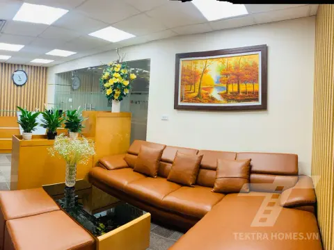 Khu vực tiếp khách Green Office - 3D Creative Center