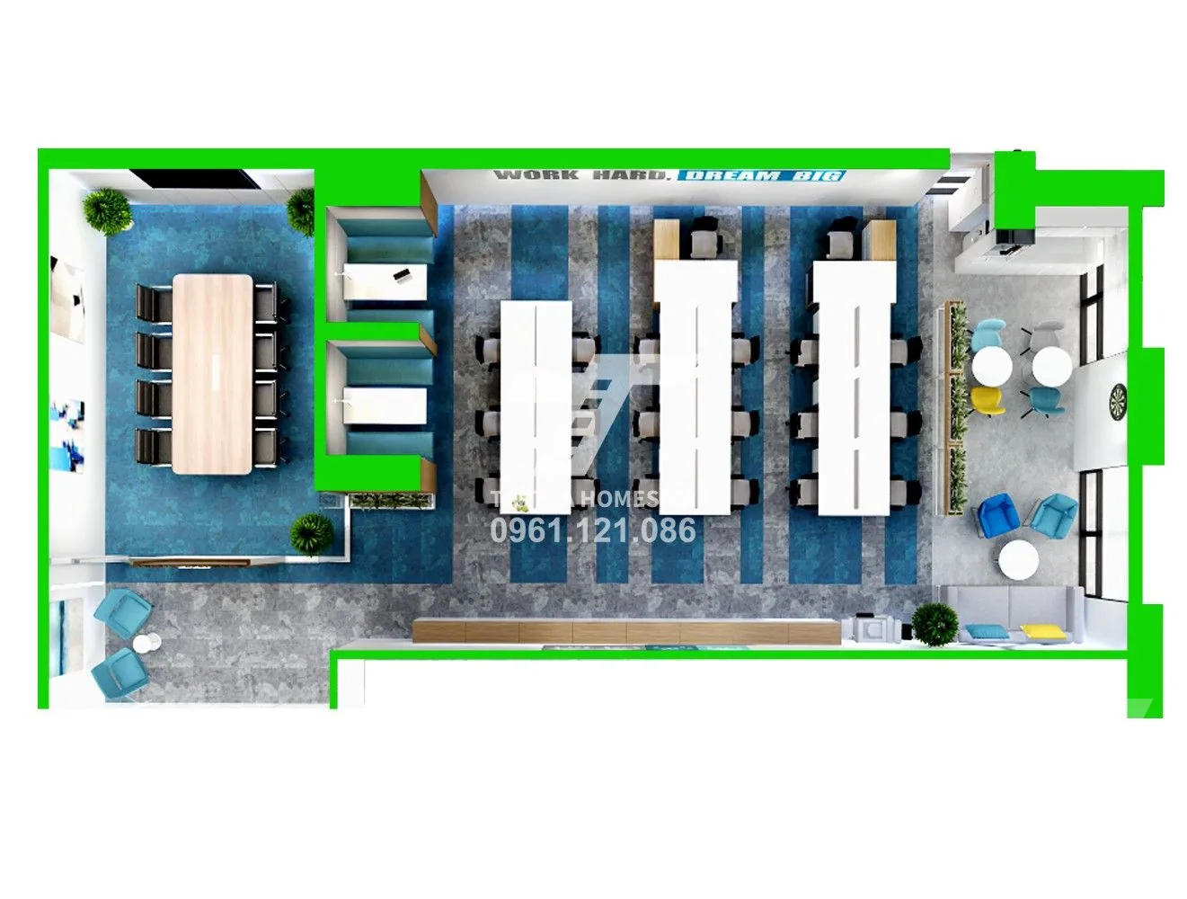 Không gian 5 tại Cho thuê văn phòng 140m2 tại Lý Thường Kiệt, Hoàn Kiếm