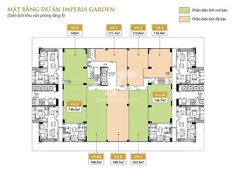 Không gian 2 tại Cho thuê văn phòng tại tòa Imperia Nguyễn Huy Tưởng