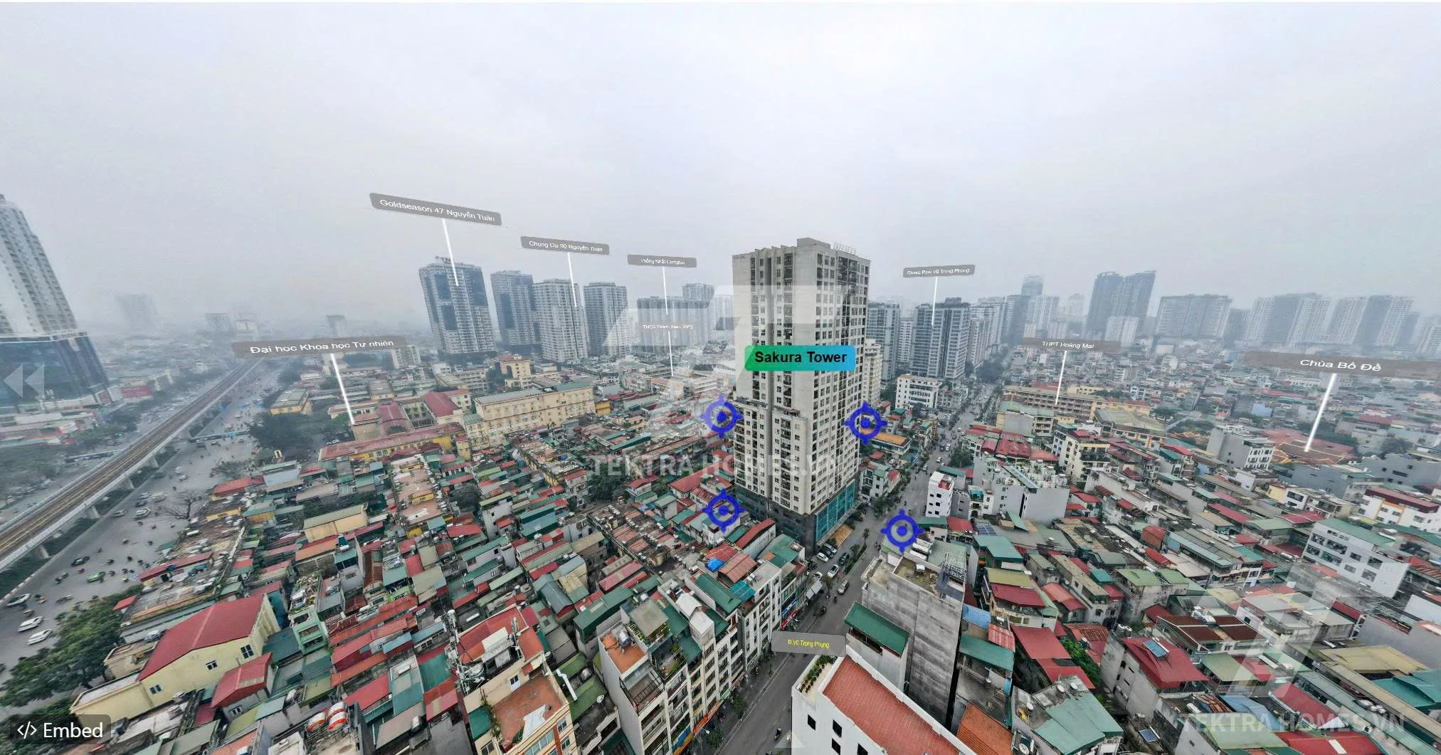 Không gian 3 tại Cho thuê văn phòng hạng C | Sakura Tower | 47 Vũ Trọng Phụng