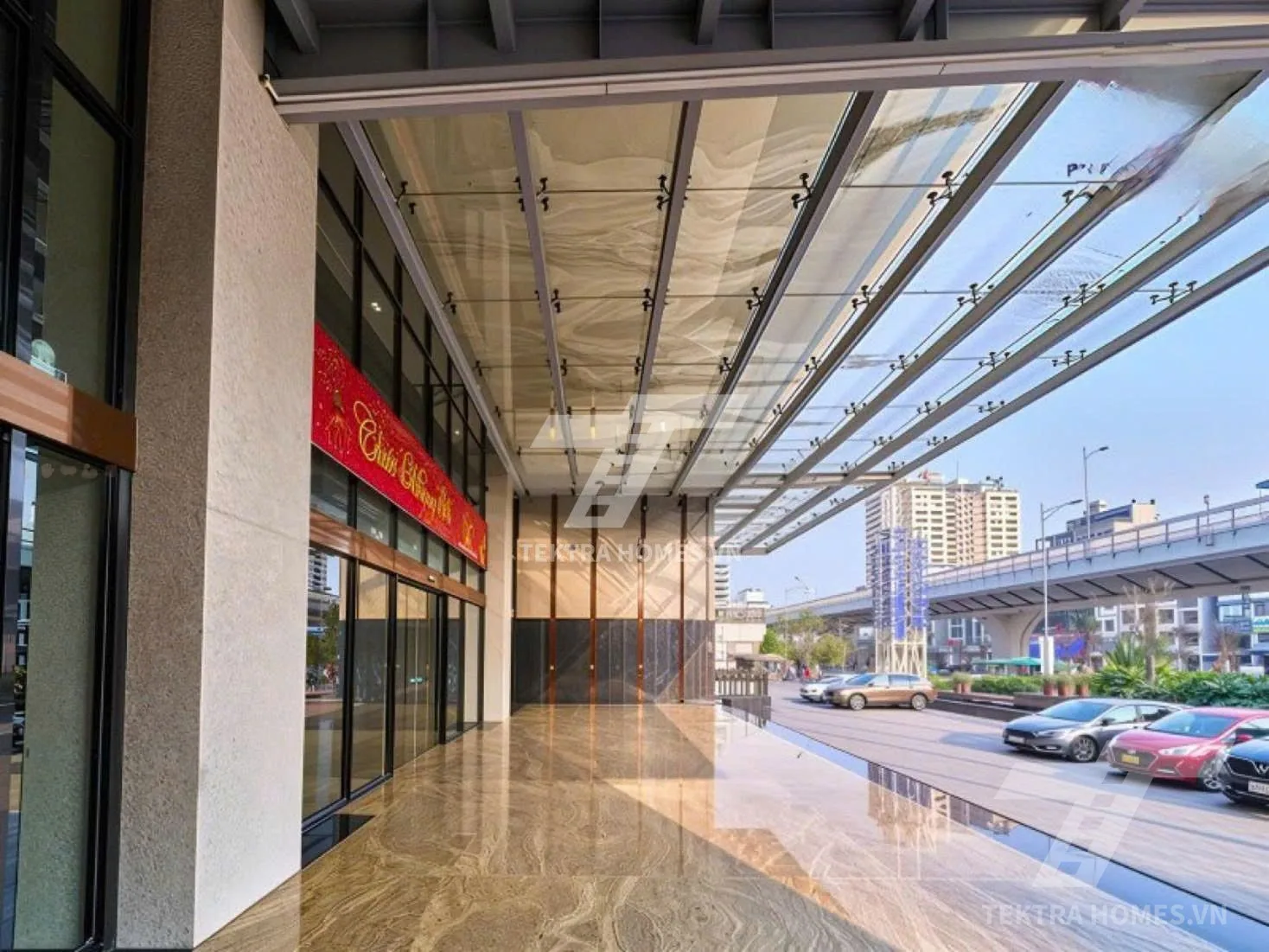 Mặt sảnh tòa Vinaconex Diamond Tower 459C Bạch Mai