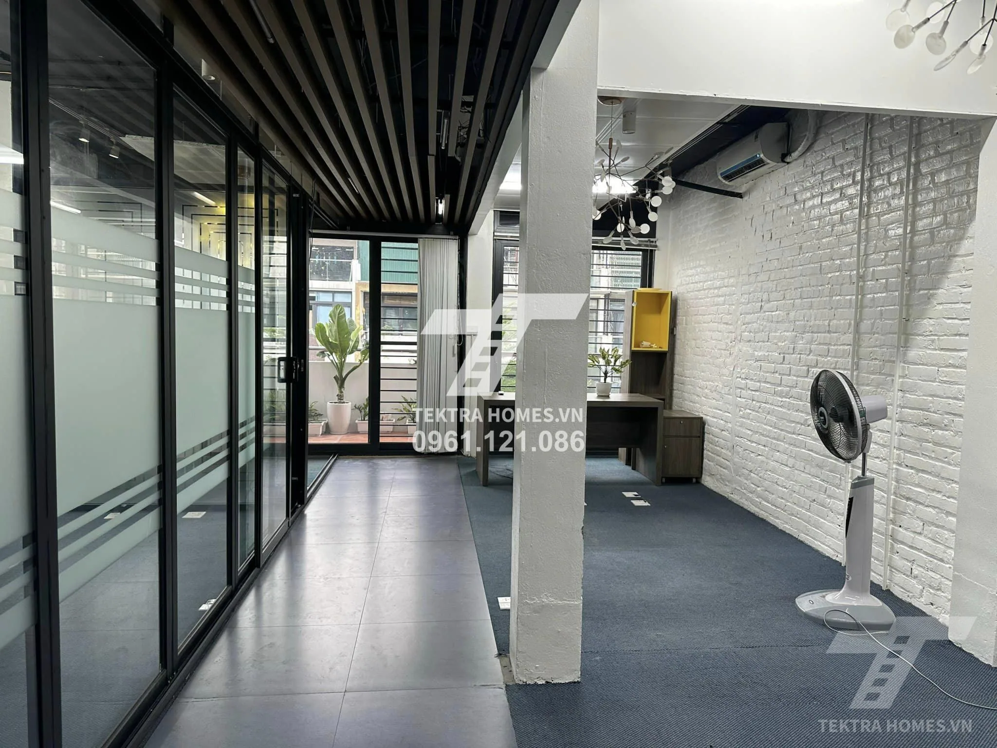 Không gian 4 tại Văn phòng cho thuê full nội thất tại liền kề Hdmon Mỹ đình Nam Từ Liêm