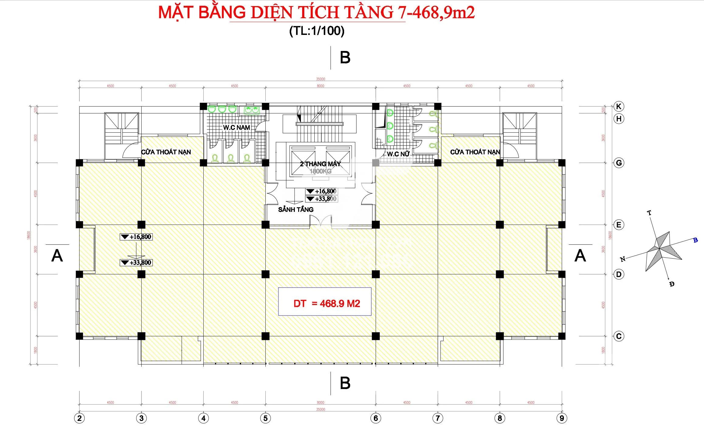 Không gian 4 tại Cho thuê tòa văn phòng 14 Láng Hạ