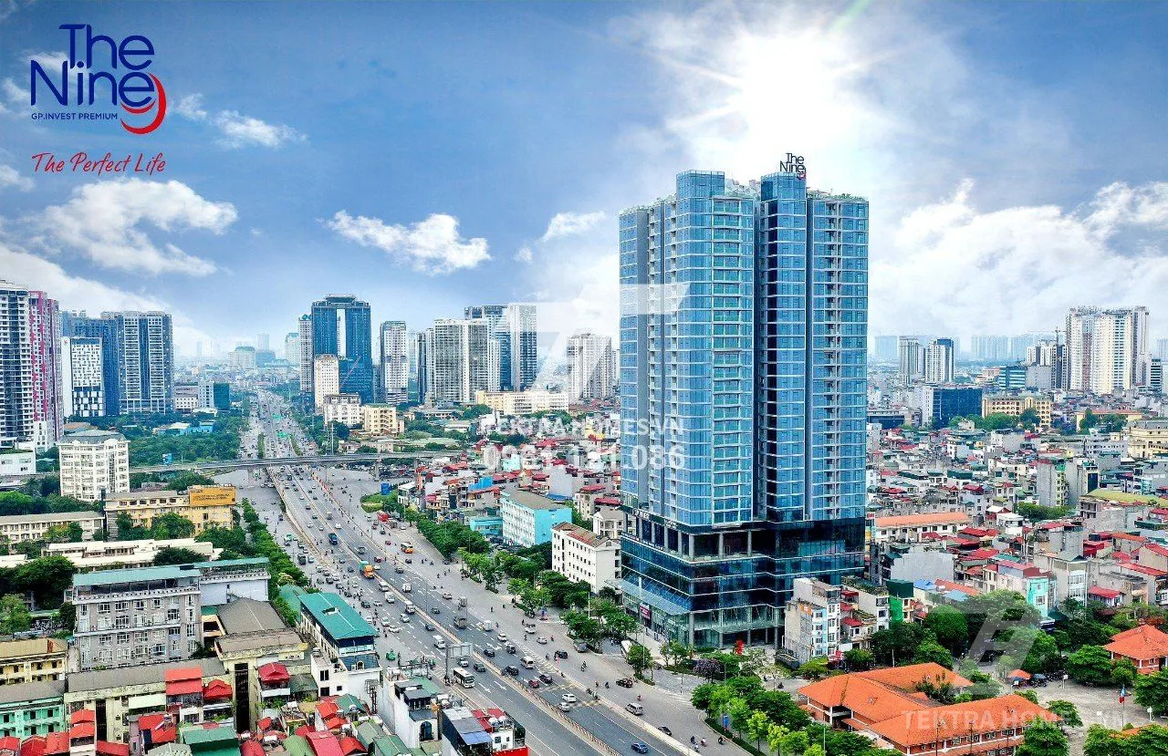 Không gian 2 tại Văn phòng hạng A tòa nhà The Nine số 9 Phạm Văn Đồng
