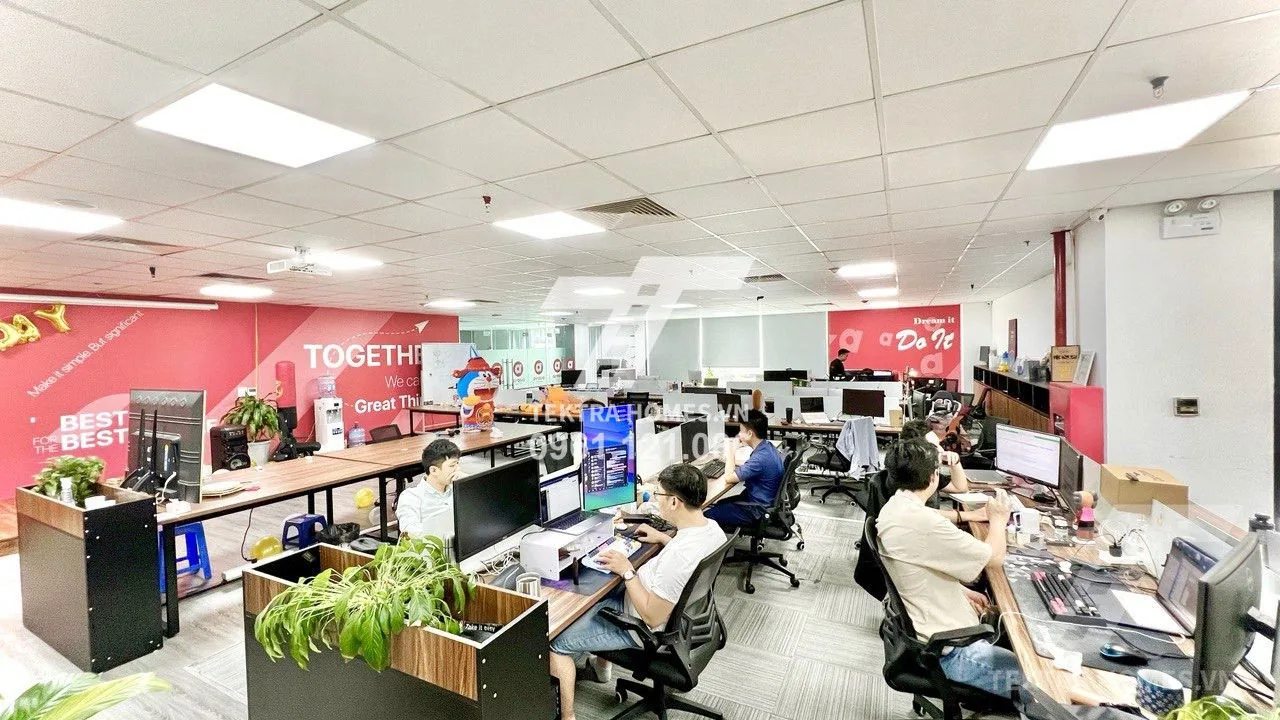Không gian 5 tại Cho thuê văn phòng có tách lẻ full nội thất tại tòa Comatce 61 Ngụy Như Kon Tum