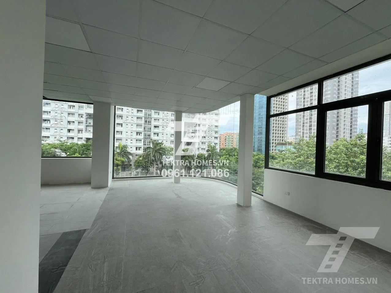 Không gian 3 tại Cho thuê văn phòng lô góc đẹp nhất liền kề HDmon city Mỹ Đình