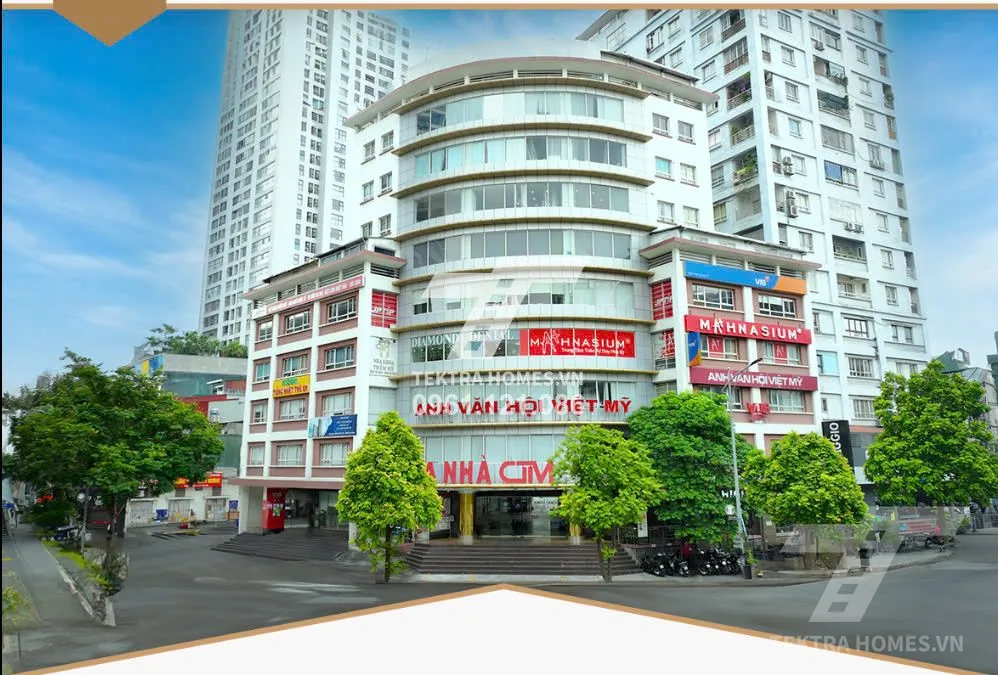 Không gian 2 tại Văn phòng hạng B cho thuê tại tòa CTM 299 Cầu giấy