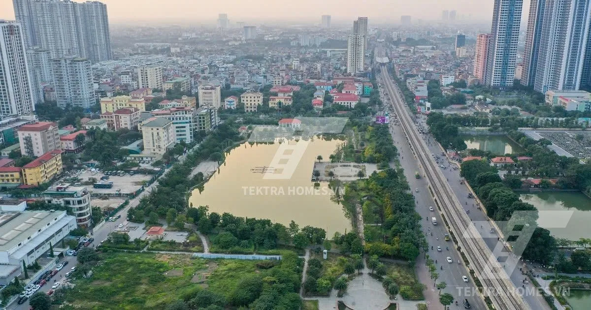 Cho thuê văn phòng giá rẻ view công viên tại Nguyễn Cơ Thạch Mỹ Đình