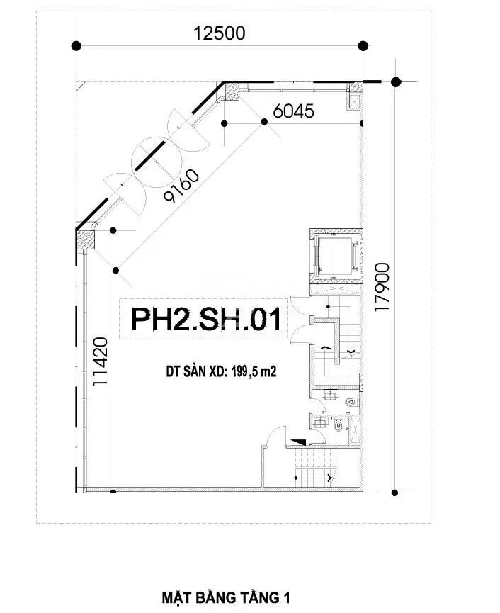 Không gian 4 tại Cho thuê văn phòng đường Châu Văn Liêm
