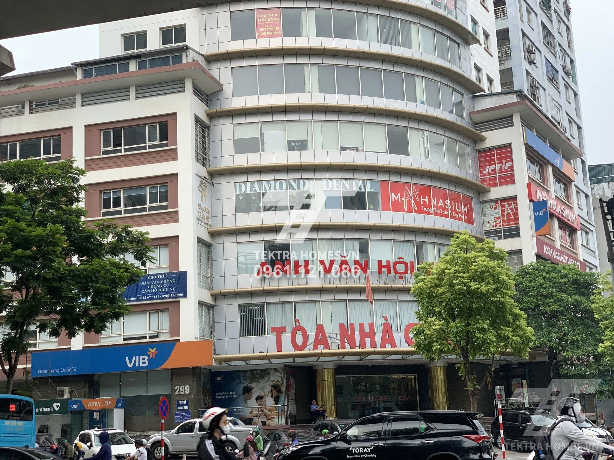 Không gian 3 tại Văn phòng hạng B cho thuê tại tòa CTM 299 Cầu giấy