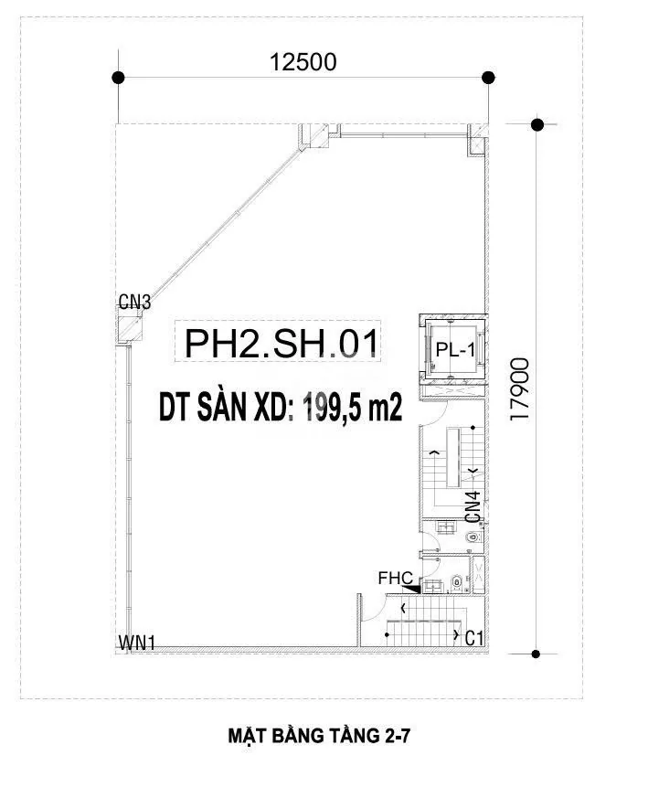 Không gian 5 tại Cho thuê văn phòng đường Châu Văn Liêm