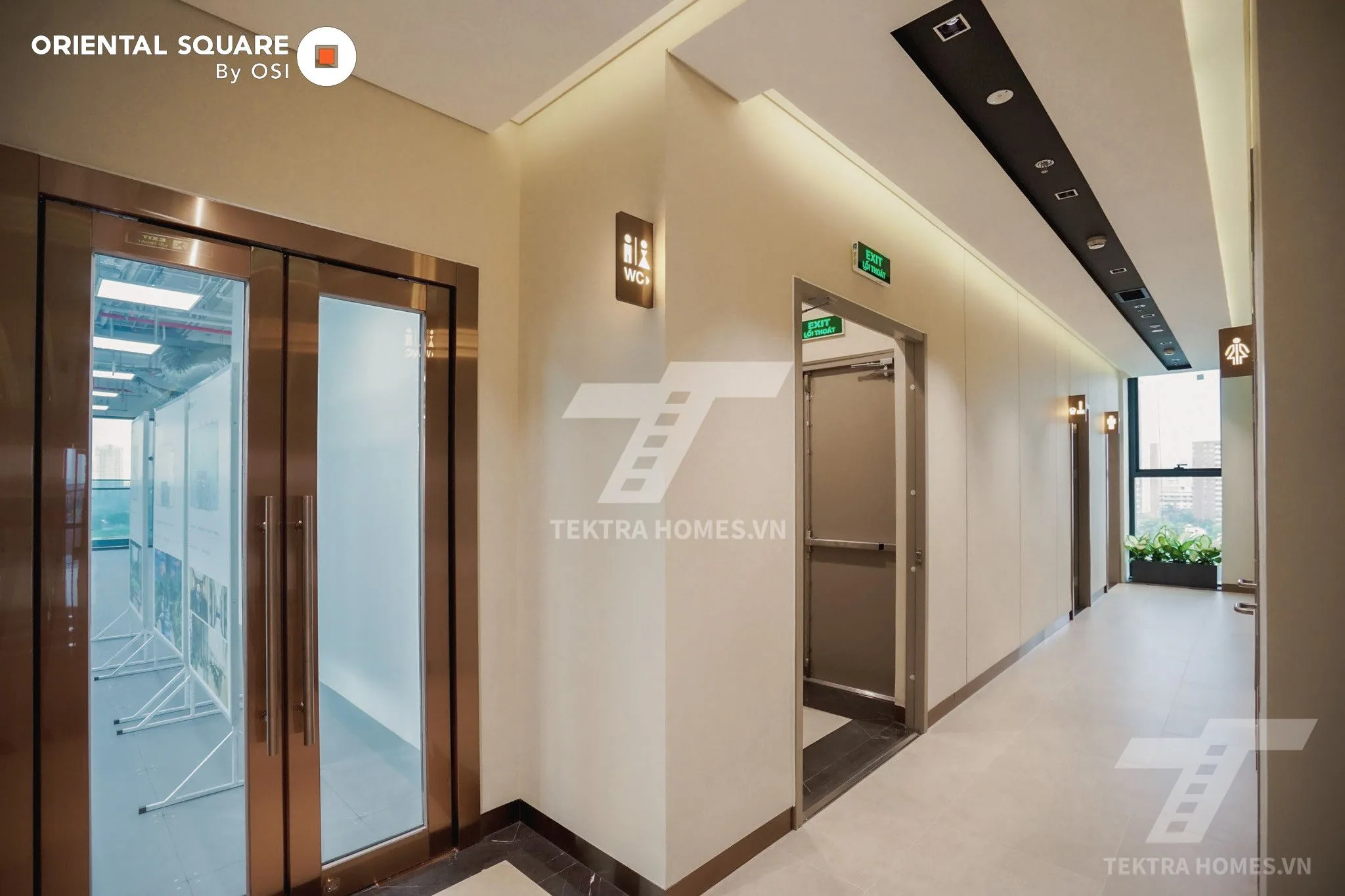 Không gian 5 tại Tòa Oriental Square Ngoại Giao Đoàn