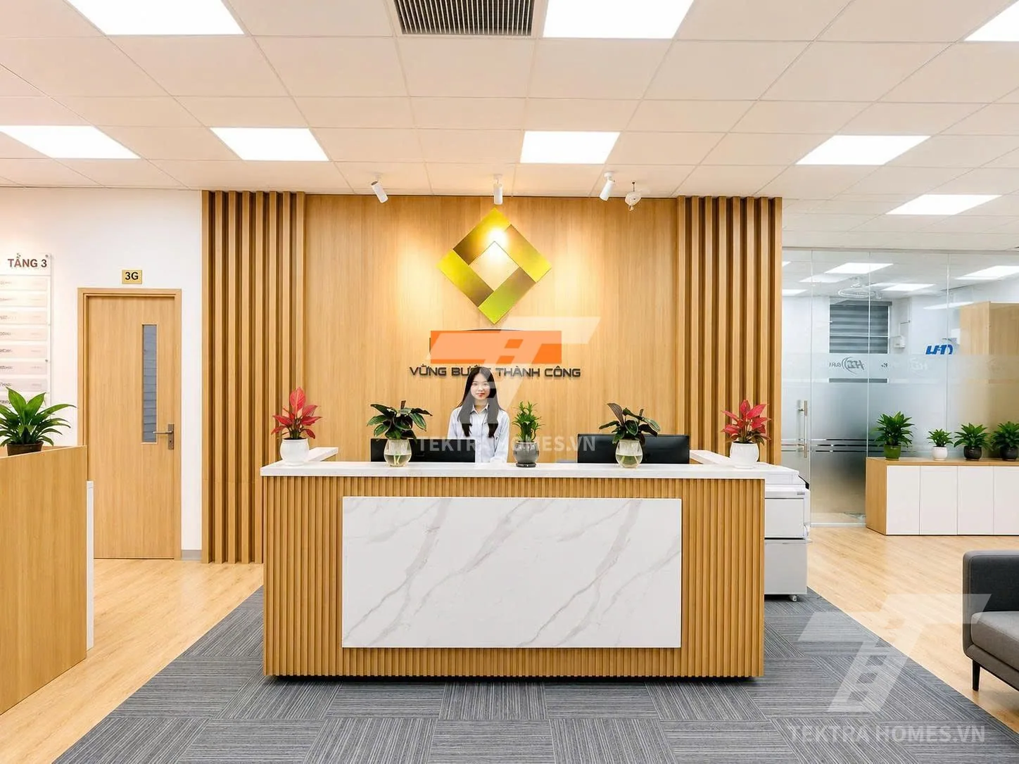 Không gian 2 tại Cho thuê văn phòng trọn gói tại Lidaco Vinaconex 7 Đại Từ