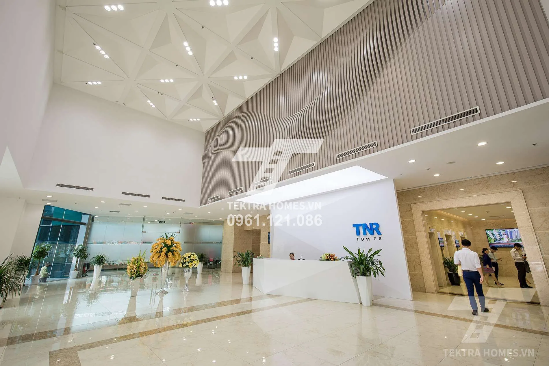 Không gian 3 tại Toà RoxTower 54A Nguyễn Chí Thanh | Văn phòng hạng A Đống Đa