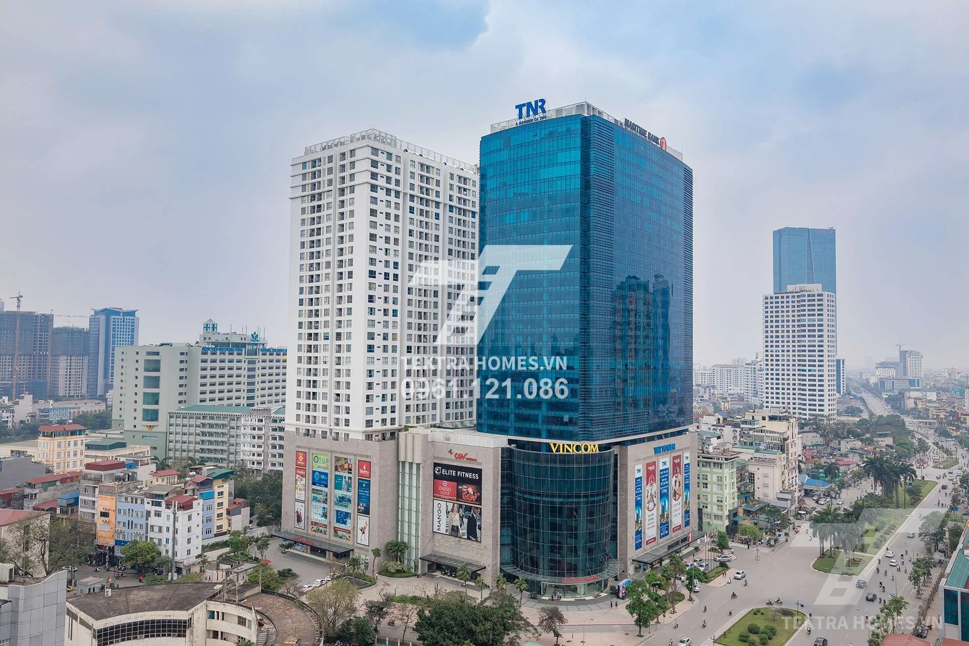 Không gian 2 tại Toà RoxTower 54A Nguyễn Chí Thanh | Văn phòng hạng A Đống Đa