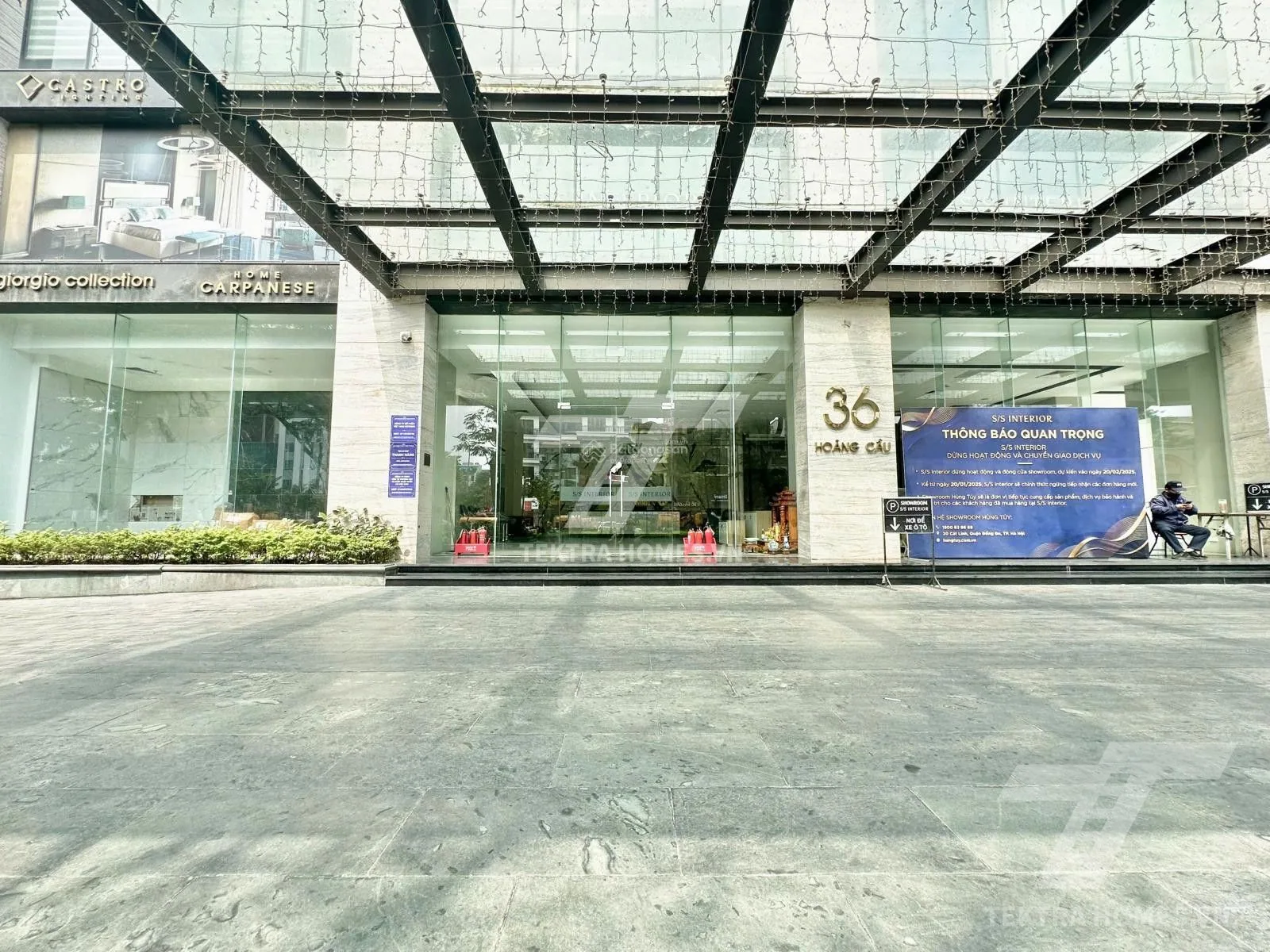 Sảnh chính tòa Hoàng Cầu Skyline 36 Hoàng Cầu