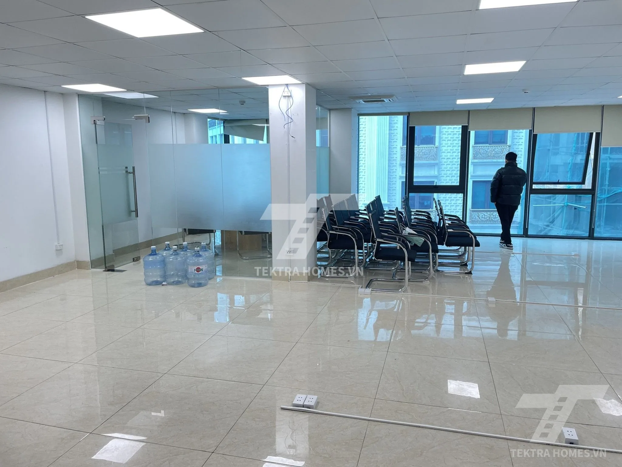 Không gian 3 tại cho thuê văn phòng ngõ 21 Lê Văn Lương