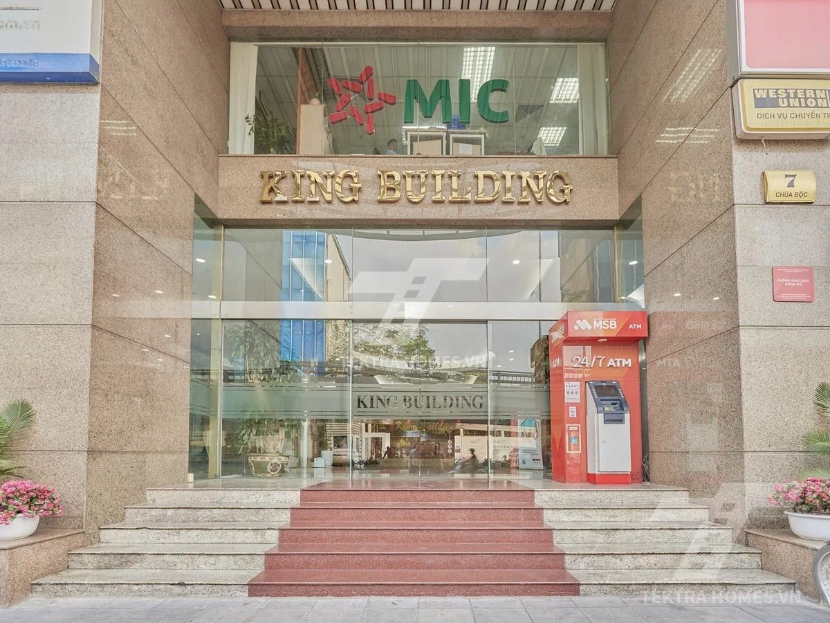 Không gian 3 tại Tòa văn phòng hạng C | King Building | số 7 Chùa Bộc