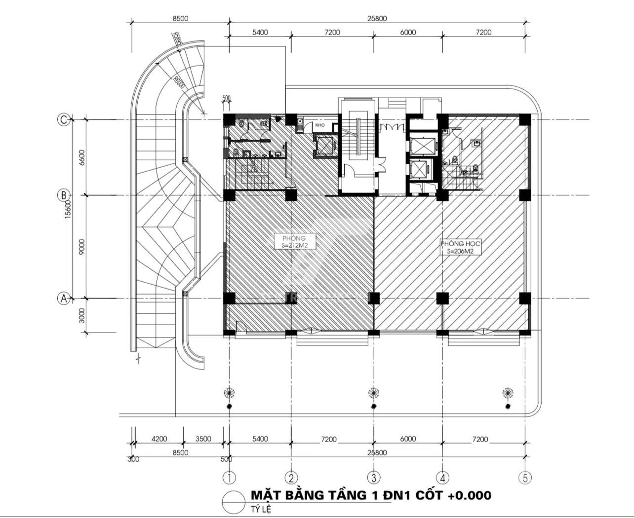 Không gian 5 tại Cho thuê sàn thương mại - văn phòng | 15-17 Ngọc Khánh