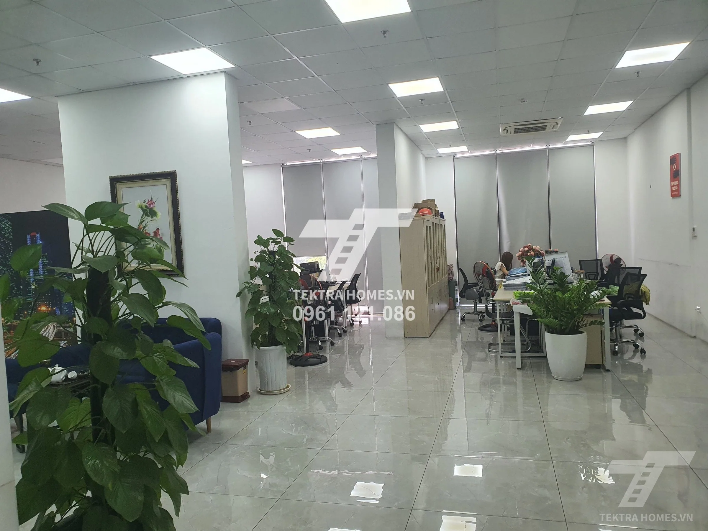 Không gian 2 tại cho thuê văn phòng toà Chelsea Residences 48 Trần Kim Xuyến