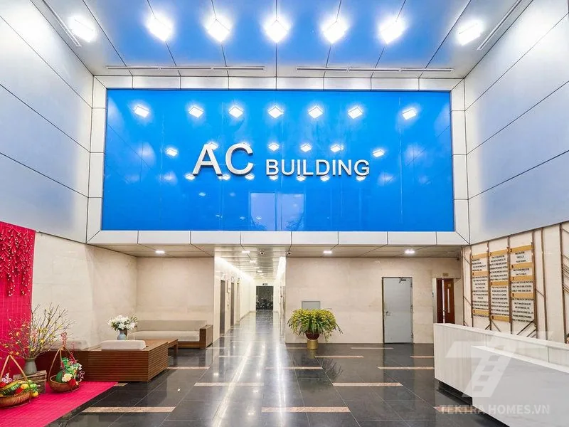 Sảnh đón tiếp khách tòa AC Building 3/78 Duy Tân