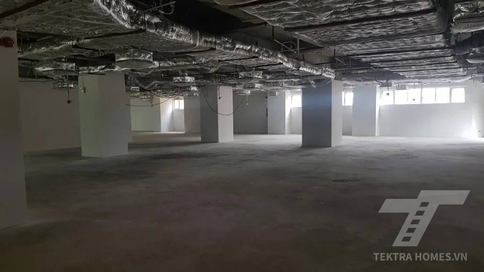 Mặt sàn diện tích trống Artex Building 172 Ngọc Khánh
