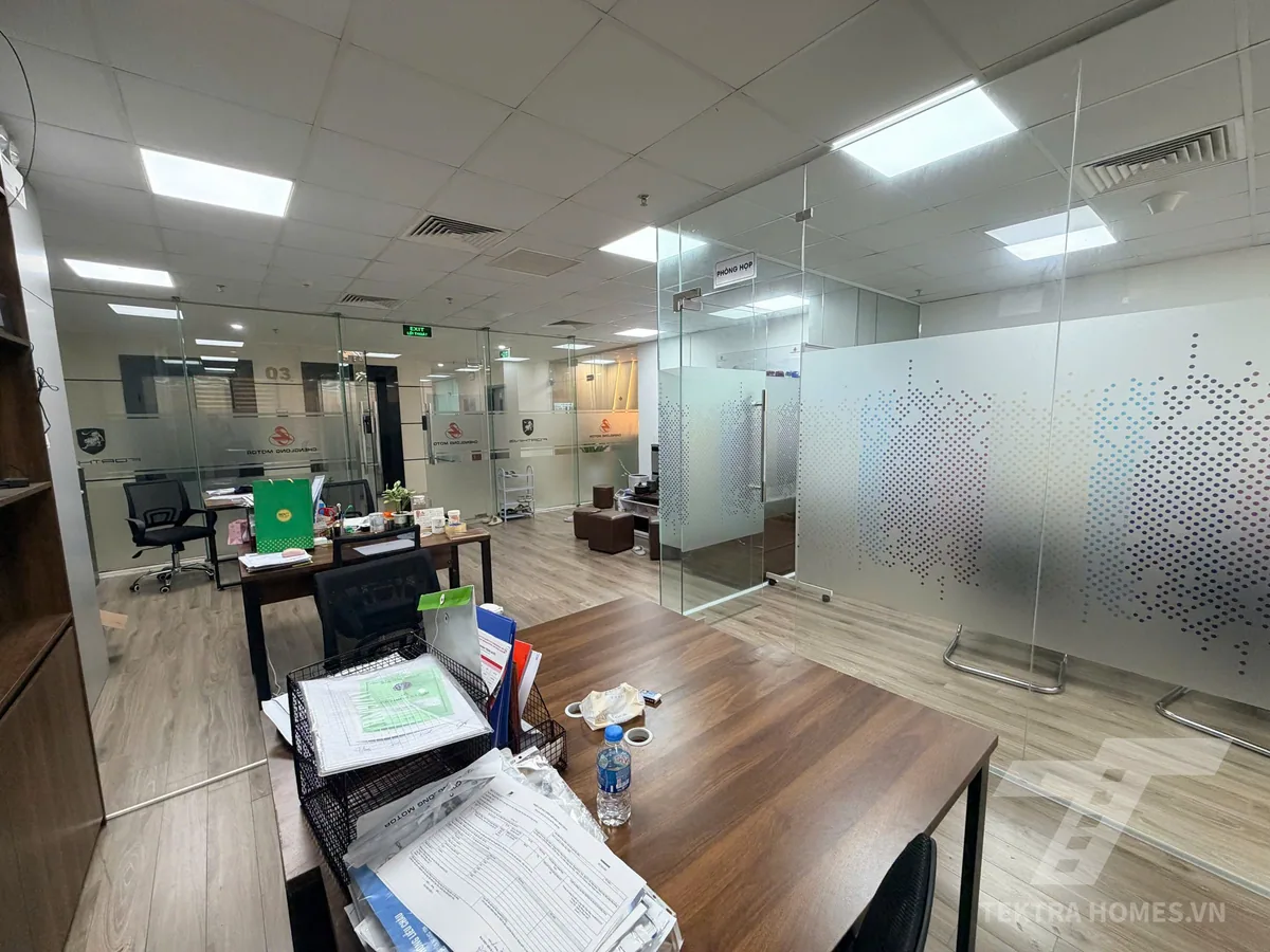 Diện tích cho thuê tòa N03T7 Ngoại Giao Đoàn