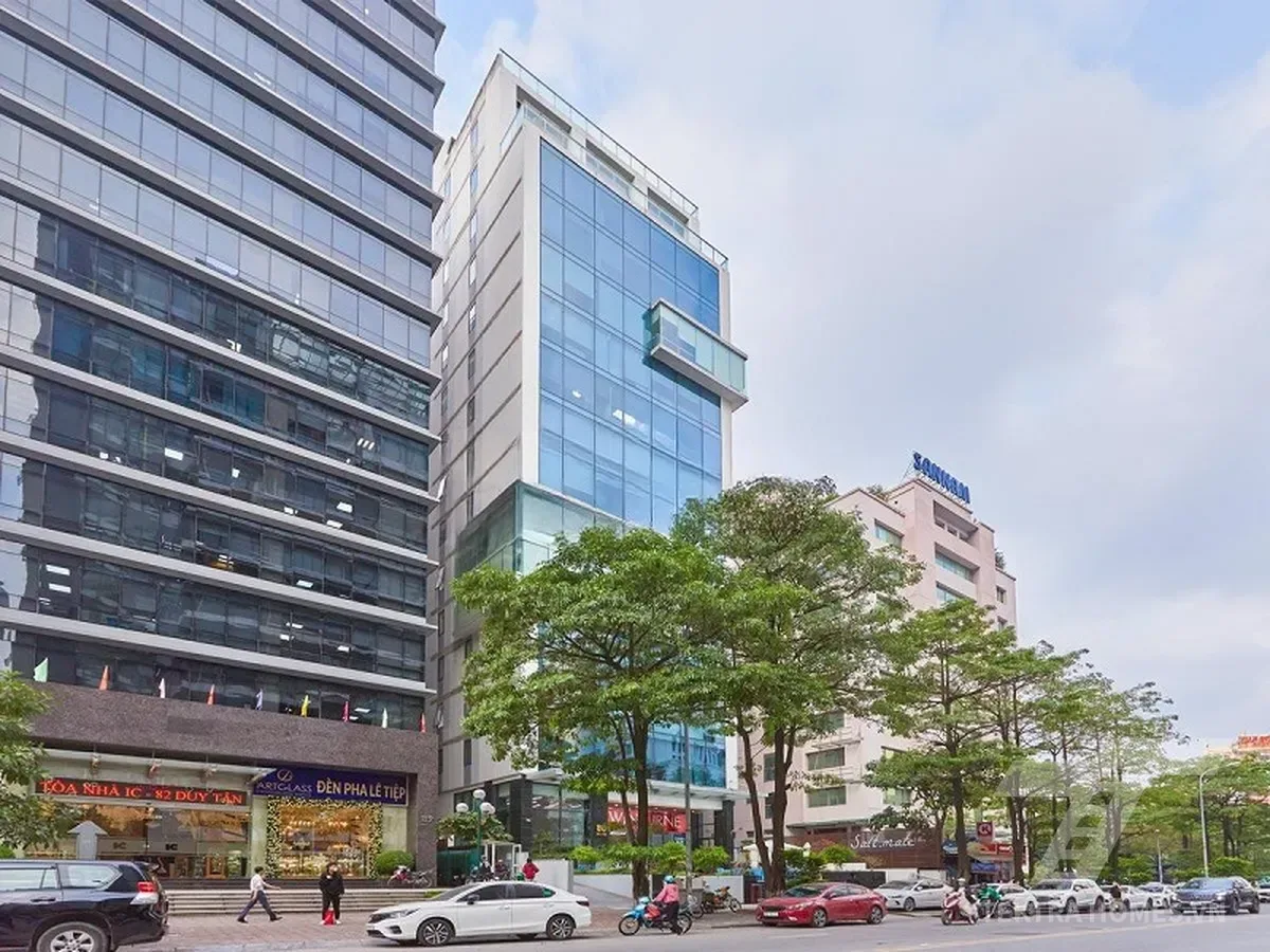 Toàn cảnh tòa HT Building 80 Duy Tân