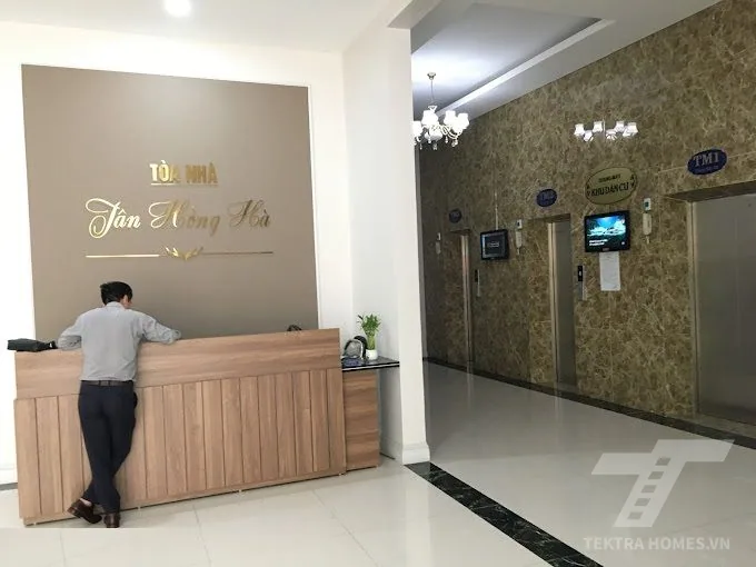 Khu vưc lễ tân tòa ICC Trường Chinh 317 Trường Chinh