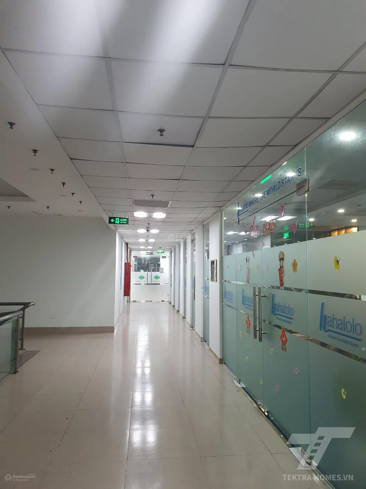 Lối hành lang tòa HH2 Bắc Hà 15 Tố Hữu