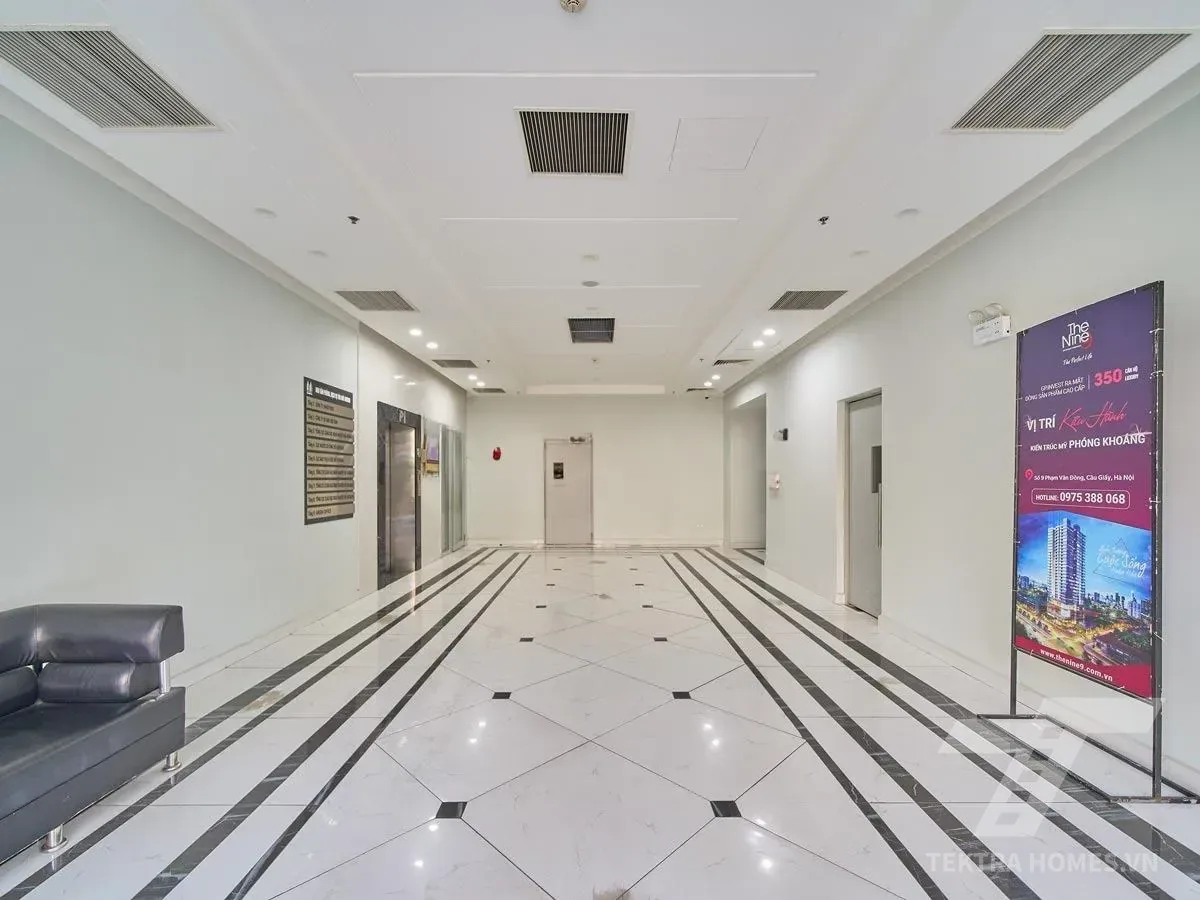 Lối đi tòa Minori Building 67A Trương Định