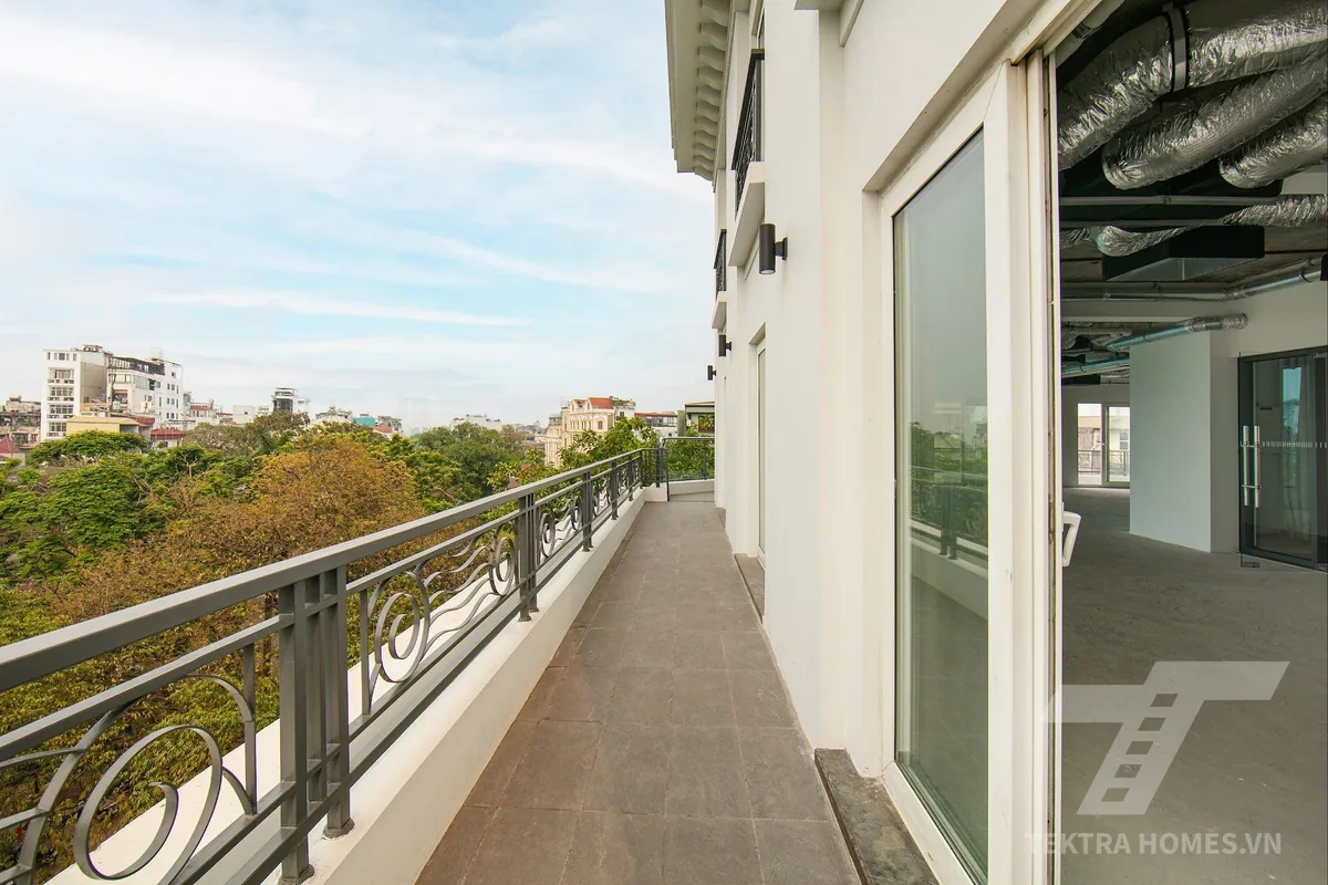 View hành lang tòa IDMC Hoàn Kiếm 3A Phan Đình Phùng