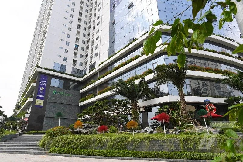 Mặt sảnh tòa Ecolife Capitol 58 Tố Hữu