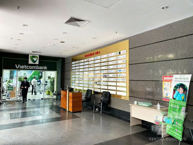 Sảnh chờ tòa nhà Sông Đà Phạm Hùng
